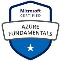 Microsoft Certified: Azure Fundamentals badge