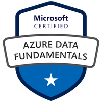 Microsoft Certified: Azure Data Fundamentals badge